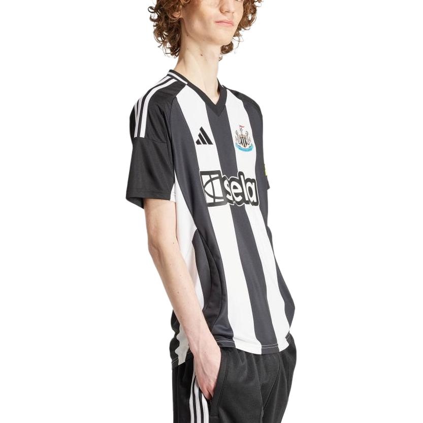 adidas Newcastle United FC 24/25 Home Football Jersey Asia Sizing 'Black White' IX3165 - 5