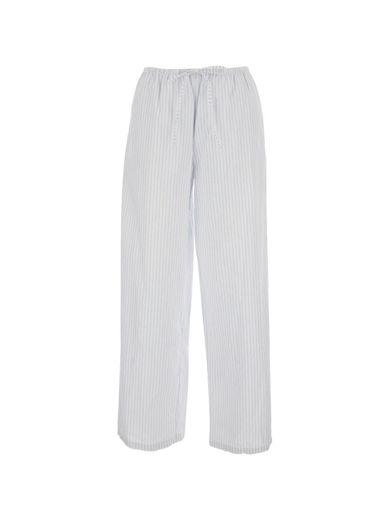 striped drawstring trousers 1