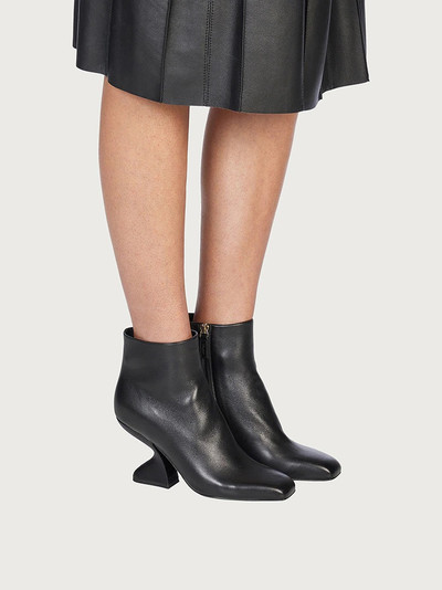 FERRAGAMO F-HEEL ANKLE BOOT outlook