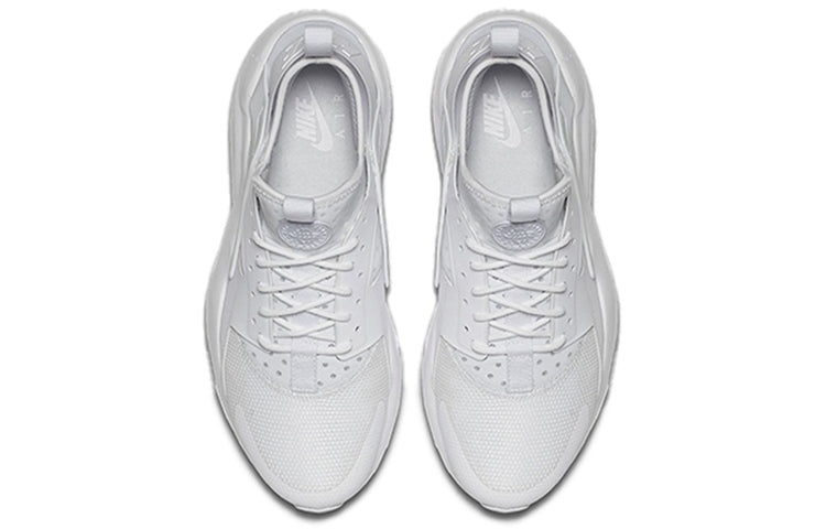 Nike Air Huarache Run Ultra Triple White Lace Up Shoes Sz 10.5 819685-101 Nike Air Huarache Run Ultra  main image 2