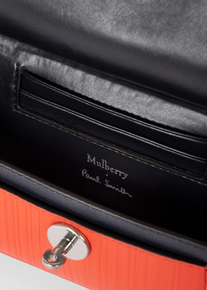 Mulberry x Paul Smith - Pigment Blue Antony Clip Bag 8