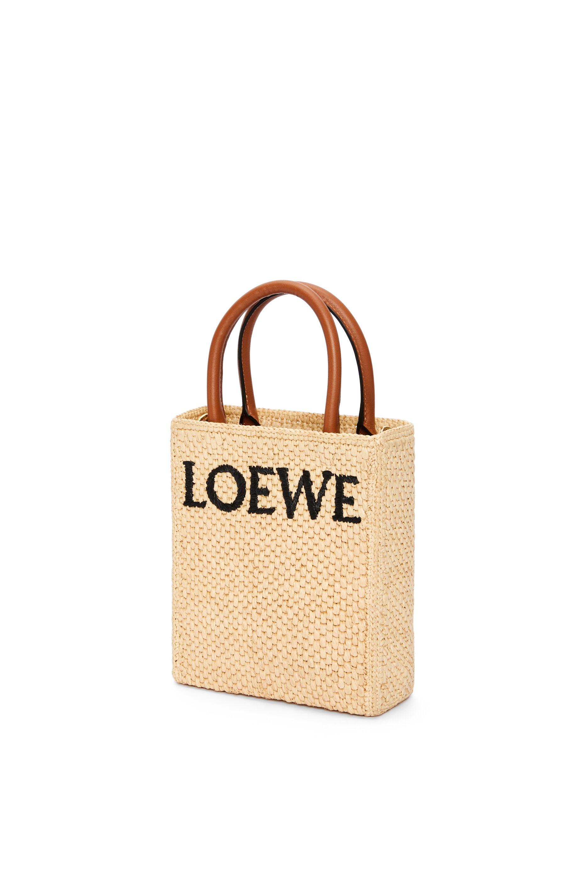Standard A5 Tote bag in raffia - 3