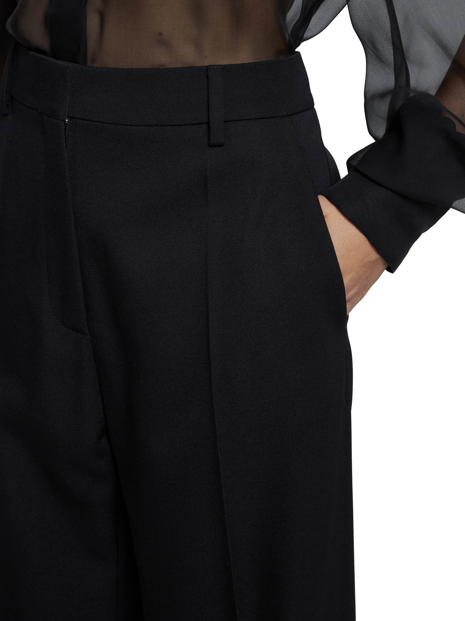 Valentino Women Valentino Wool Trousers - 4