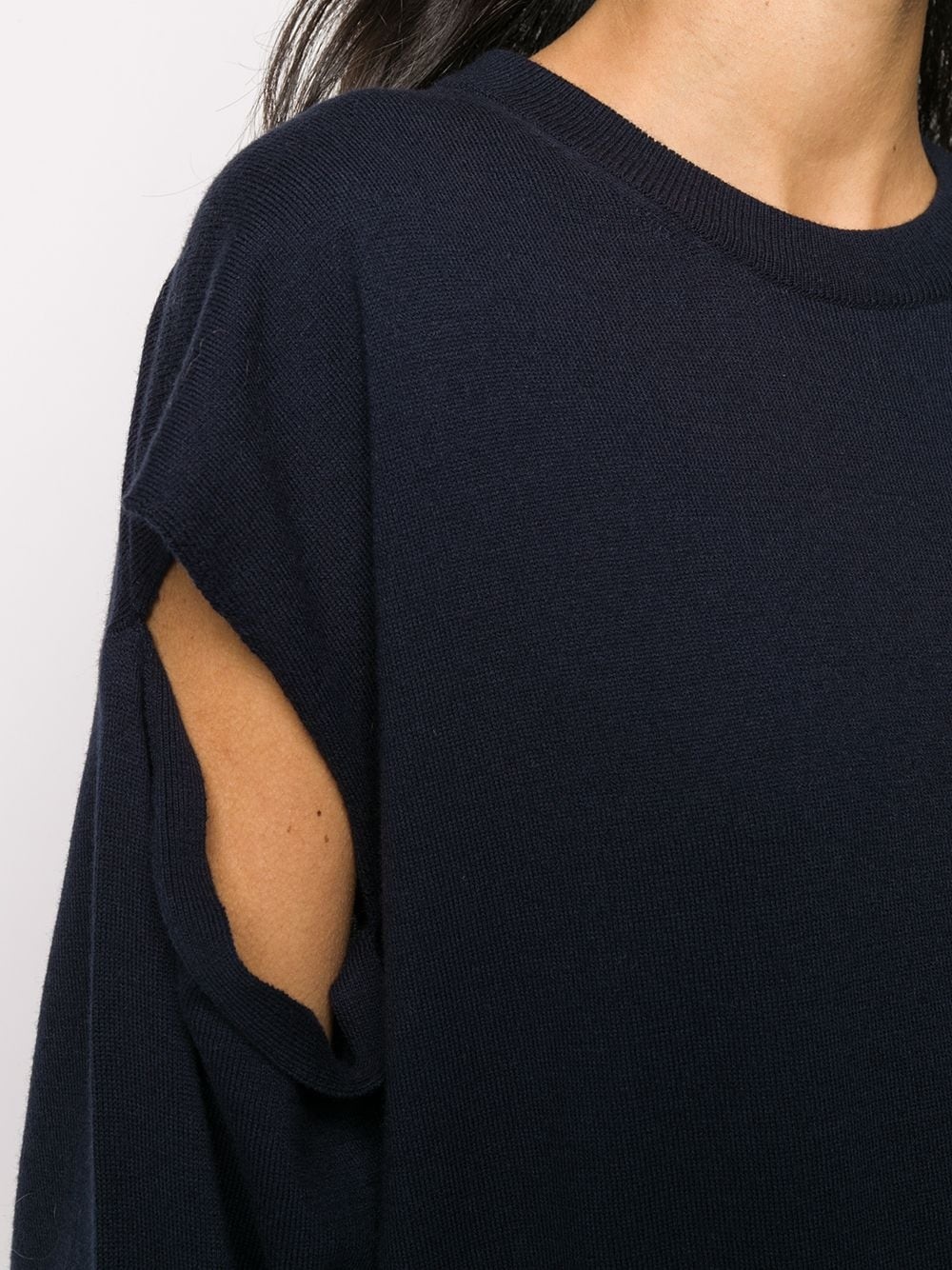 slit sleeve jumper - 5