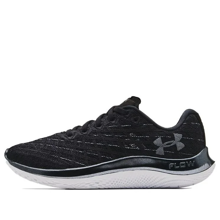 (WMNS) Under Armour Flow Velociti Wind 'Black Halo Grey' 3023561-004 - 1