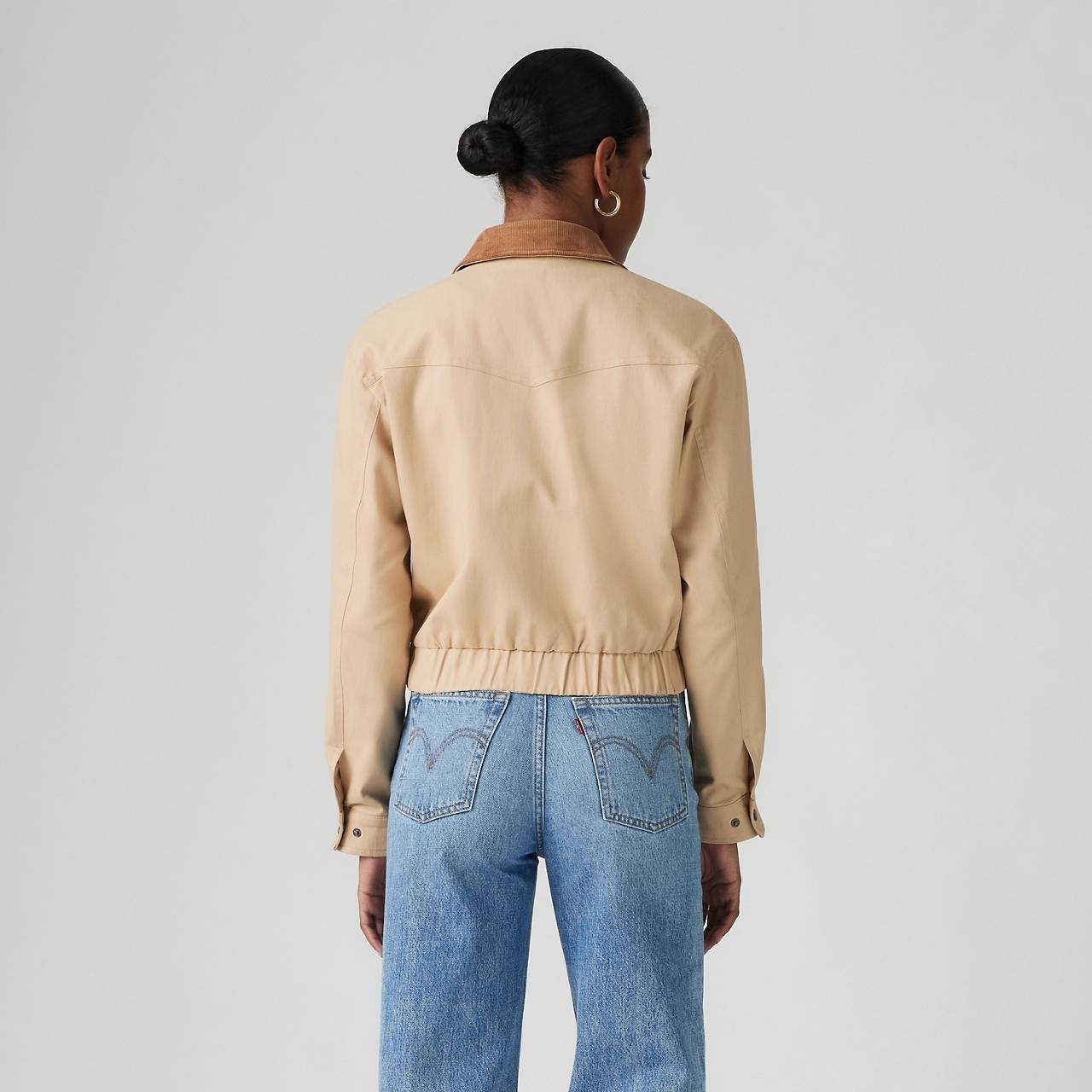 LAYDOWN COLLAR JACKET - 4
