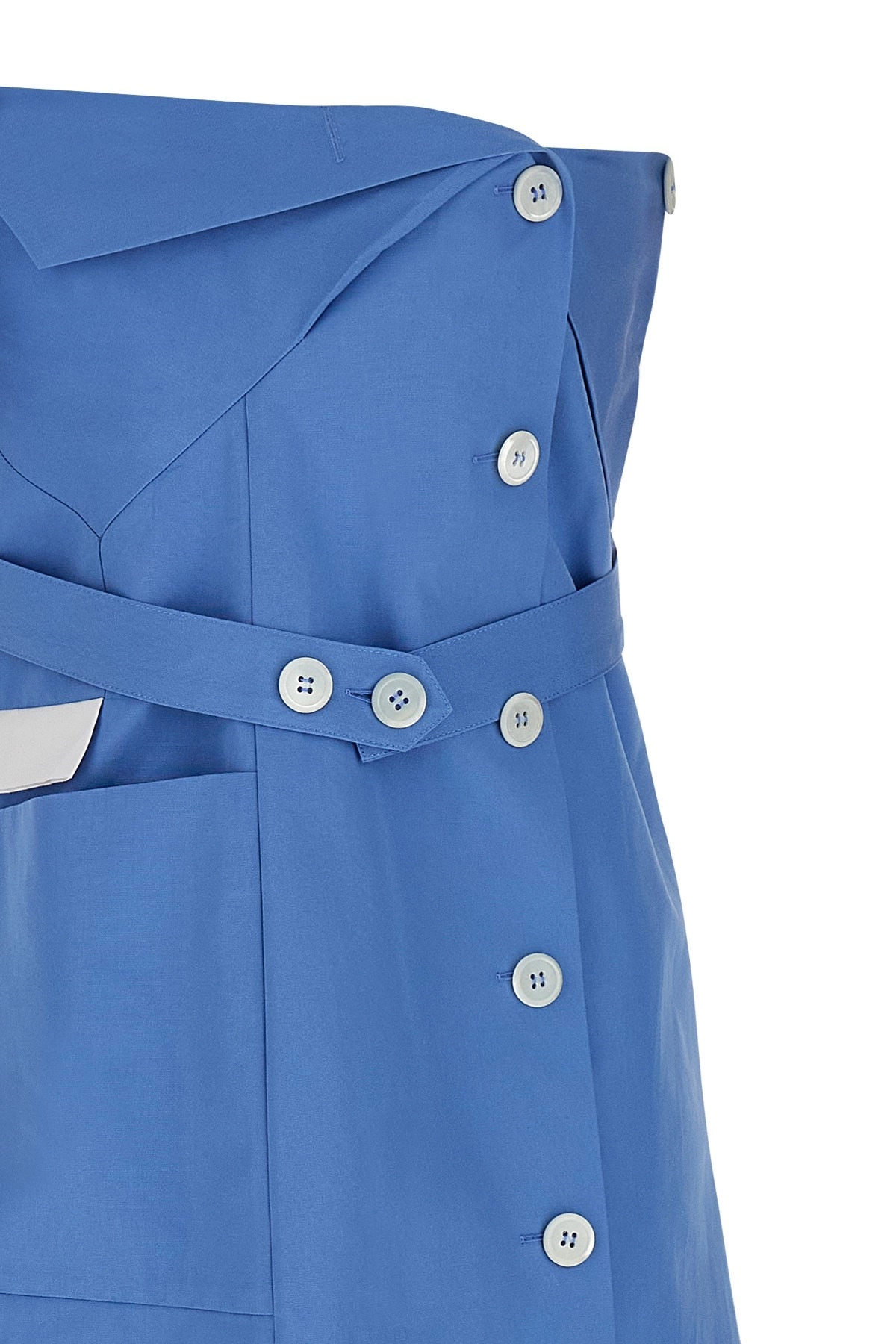 Deconstructed mini dress - 3