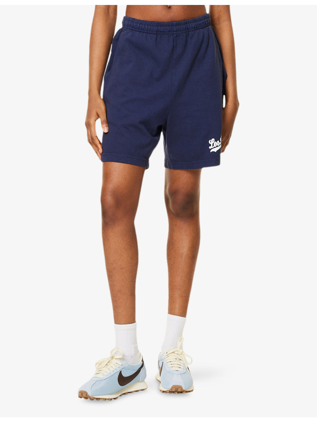 Dodgers Gym Brand-Print Cotton-Jersey Shorts - 3