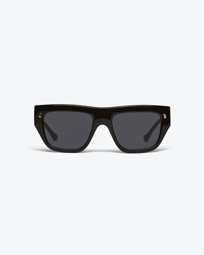 Nanushka MARTIM - Bio-plastic D-frame sunglasses - Black outlook