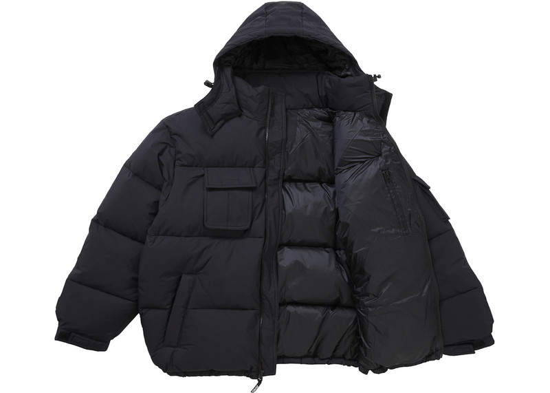 Supreme Supreme Martine Rose Down Puffer Jacket Black outlook