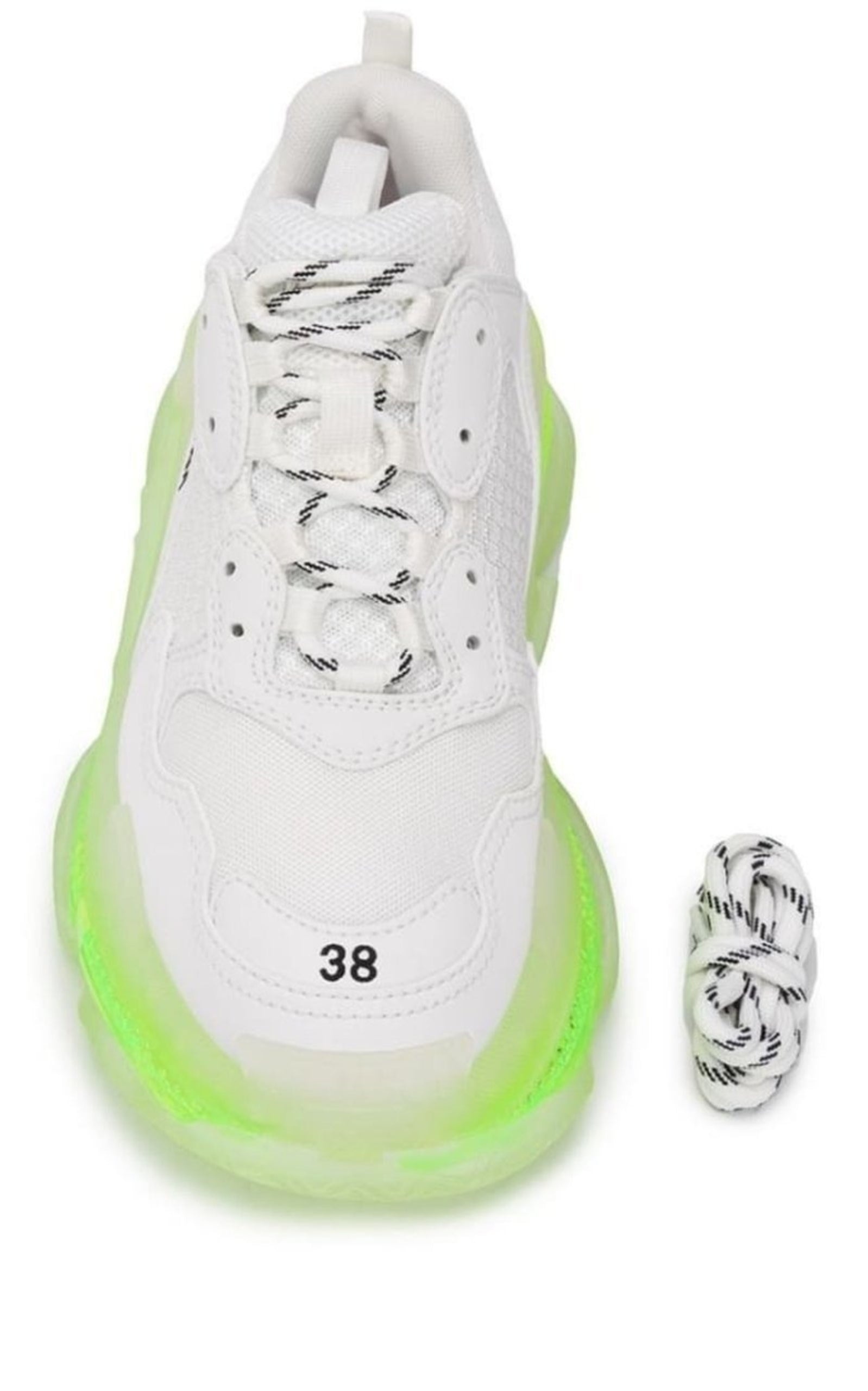 Triple S Leather and Mesh Sneakers - 5