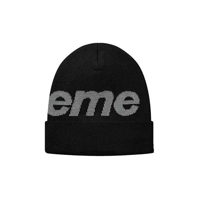 Supreme Supreme 3M Reflective Big Logo Beanie  display picture 1