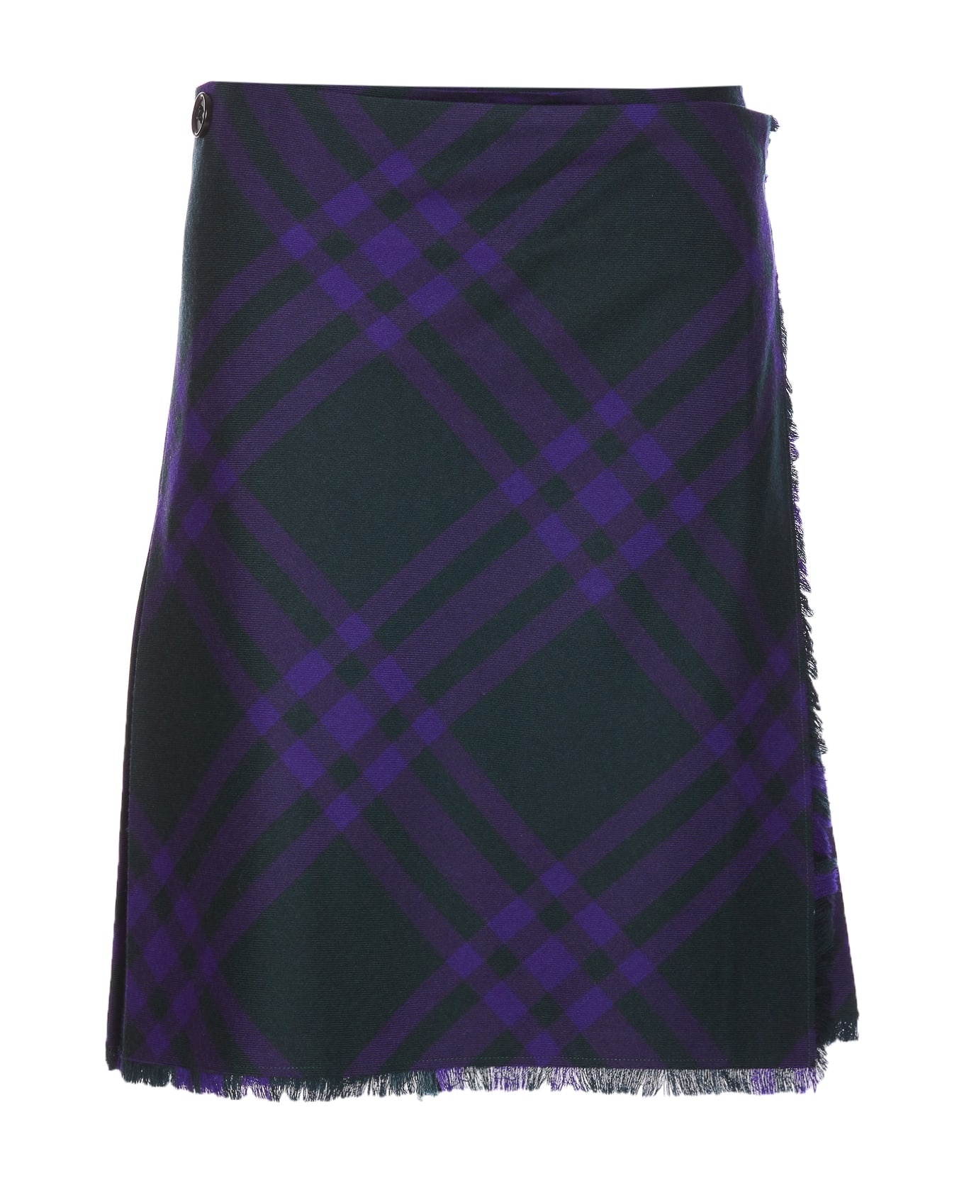 Check Wool Kilt - 1