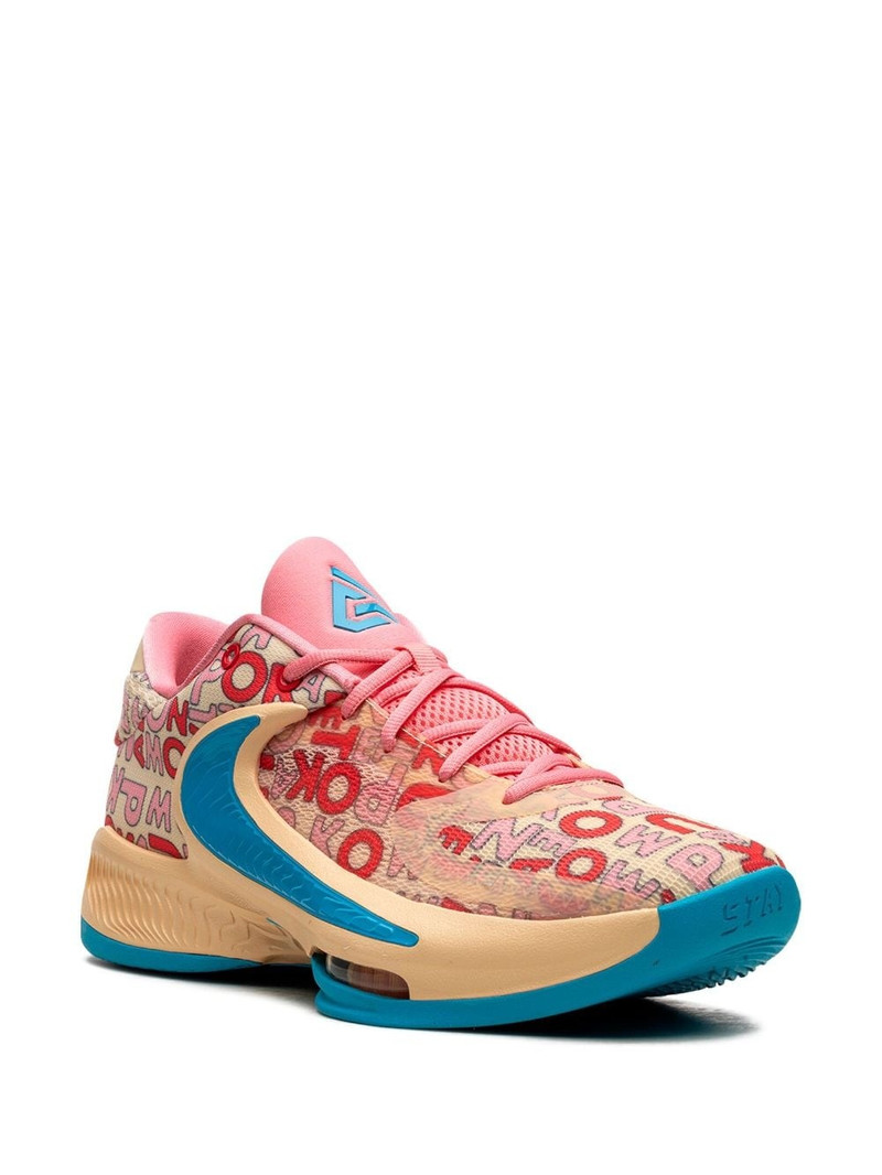 Nike Zoom Freak 4 "Letter Bro" sneakers outlook