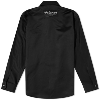 Alexander McQueen Alexander McQueen Back Patch Logo Shirt outlook