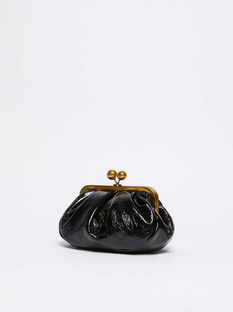 WEEKEND Max Mara NAVETTA Small crinkled leather Pasticcino Bag outlook