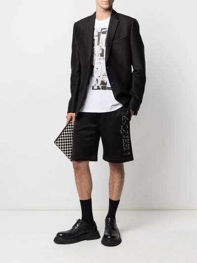 Alexander McQueen logo-embroidered track shorts outlook