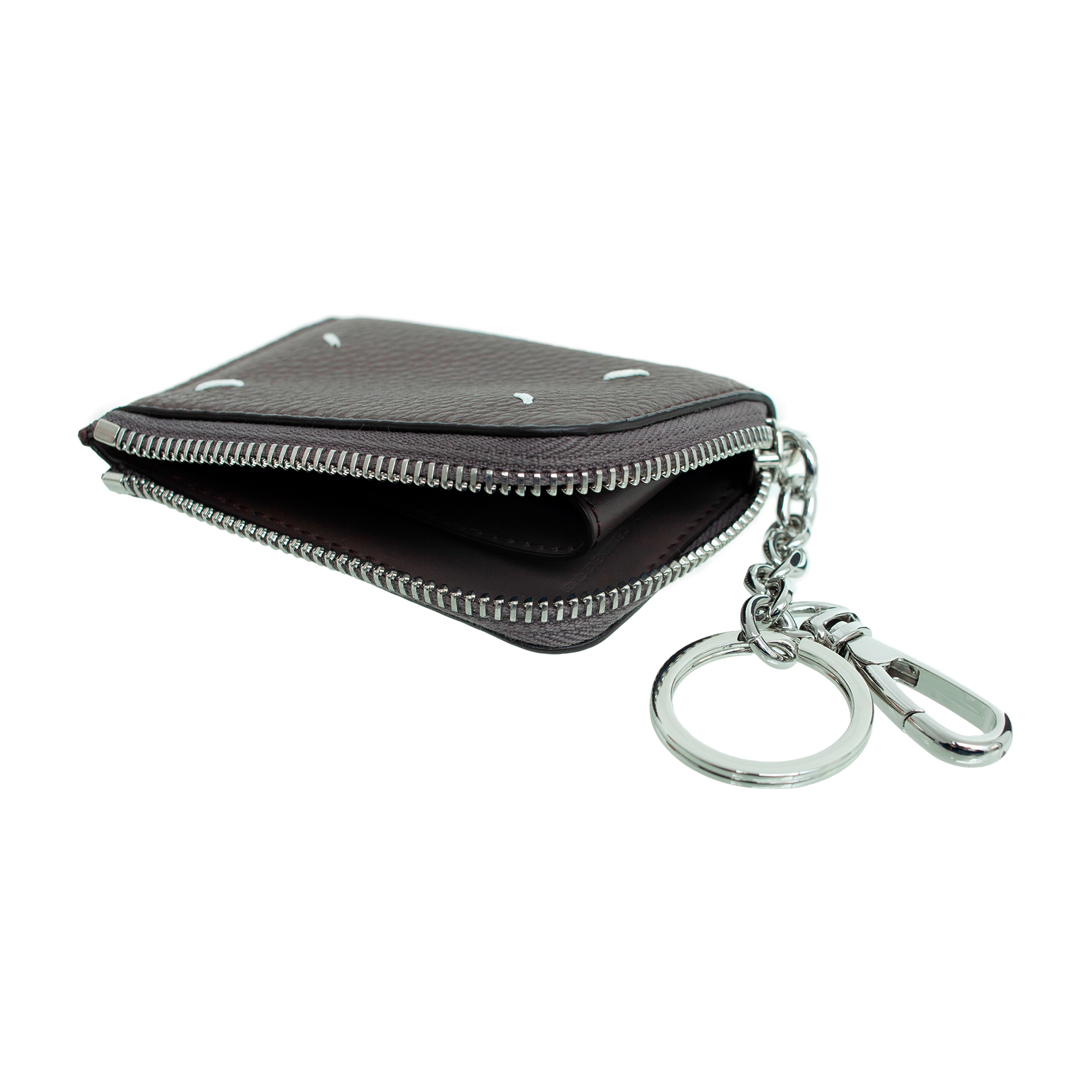 GRAY LEATHER WALLET - 3