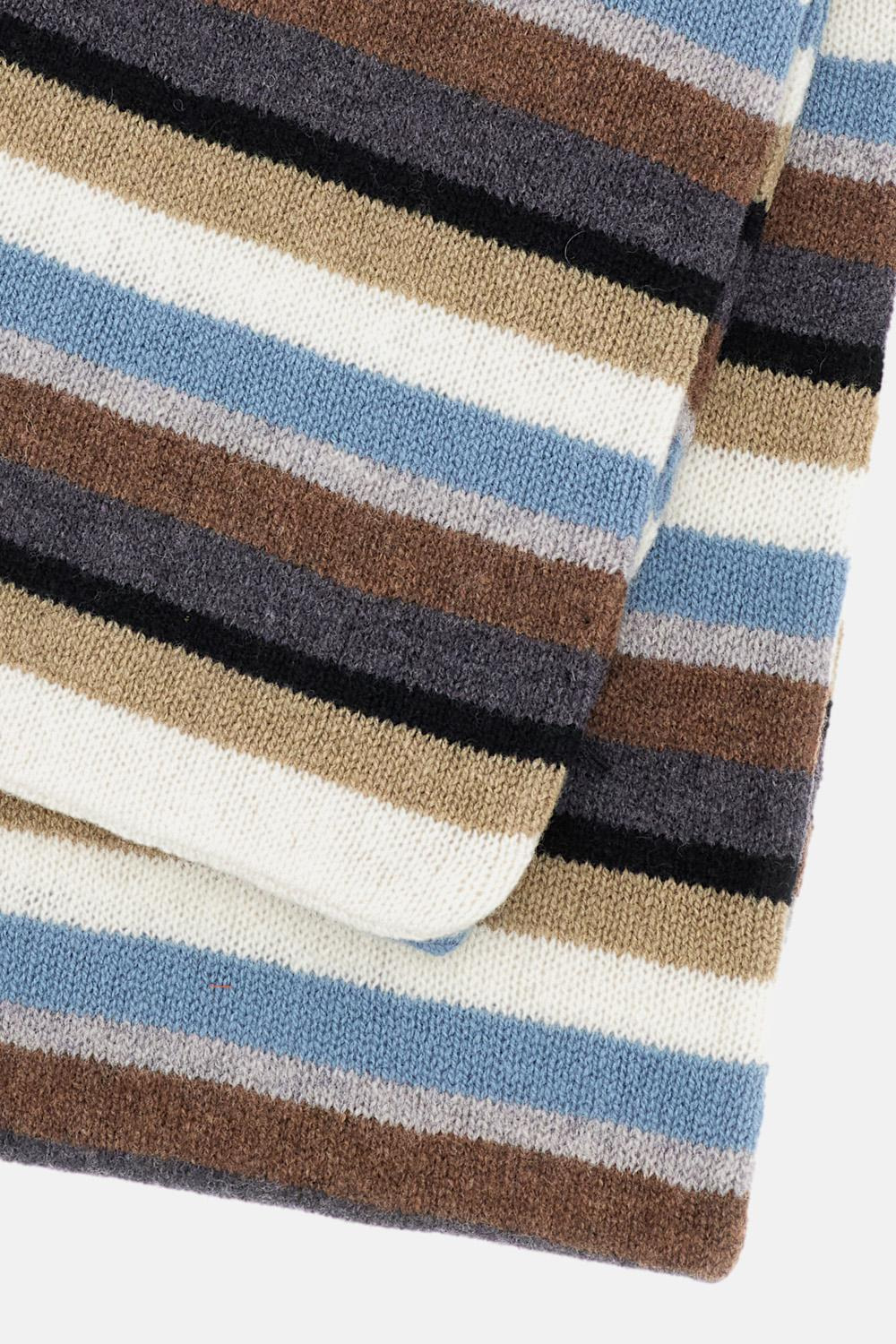 KHALO striped scarf - 2