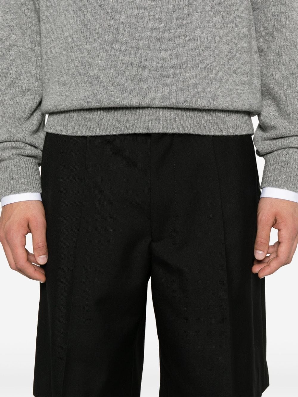Web-detailing bermuda shorts - 5