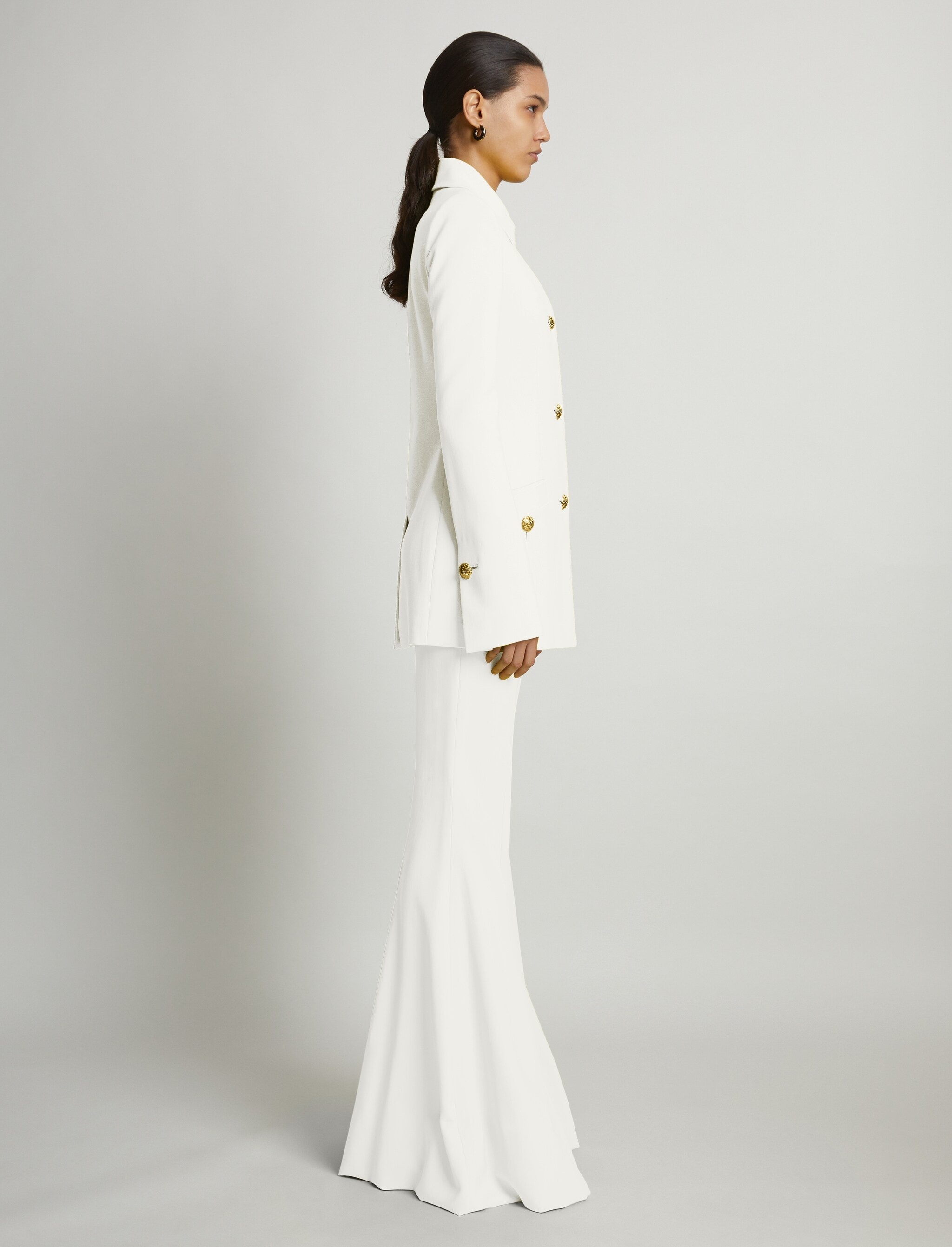 Viscose Suiting Relaxed Blazer - 4