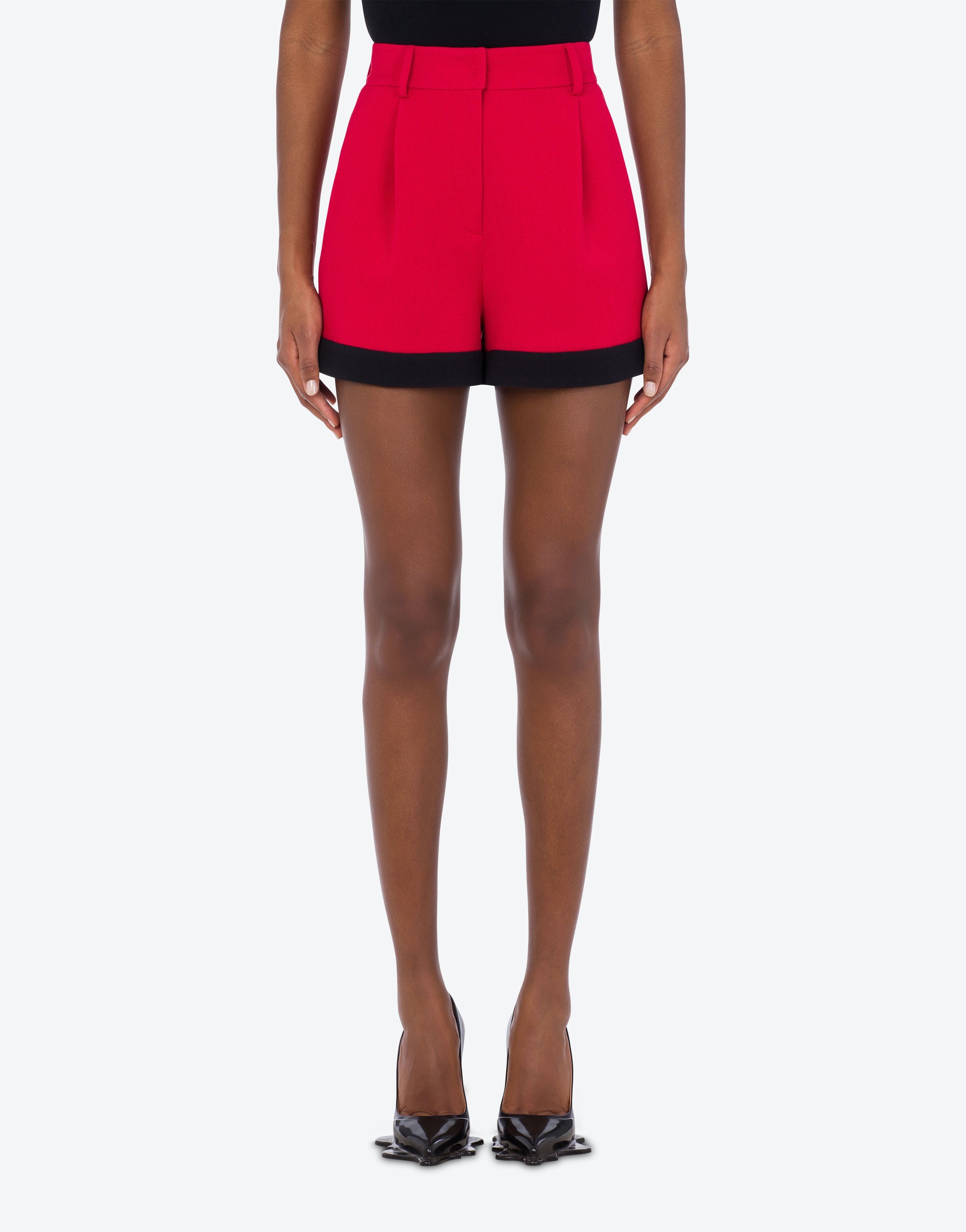 STRETCH CRÊPE SHORTS - 2