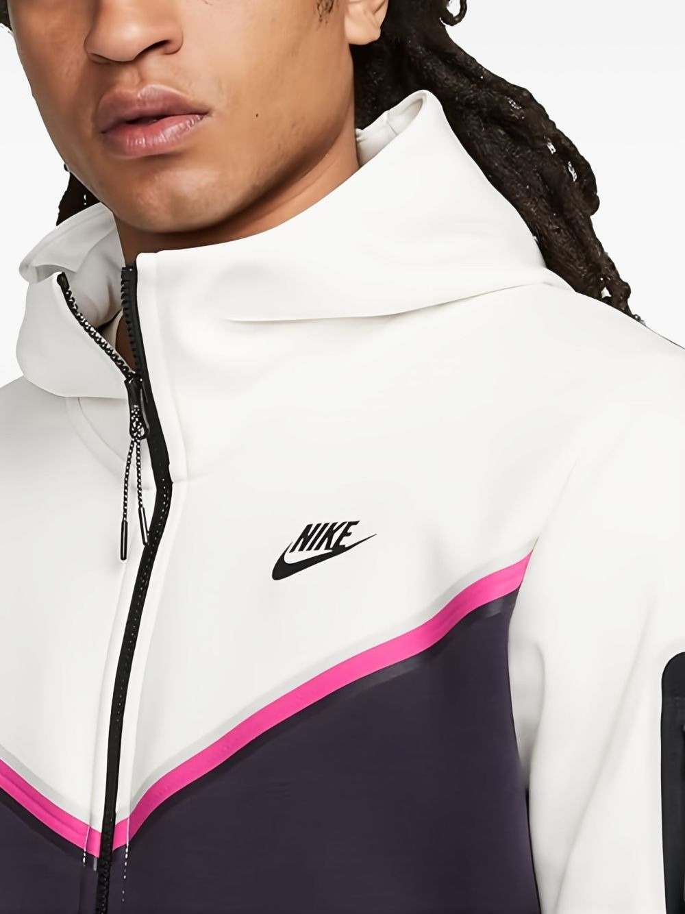 hooded fleece jacket - 4