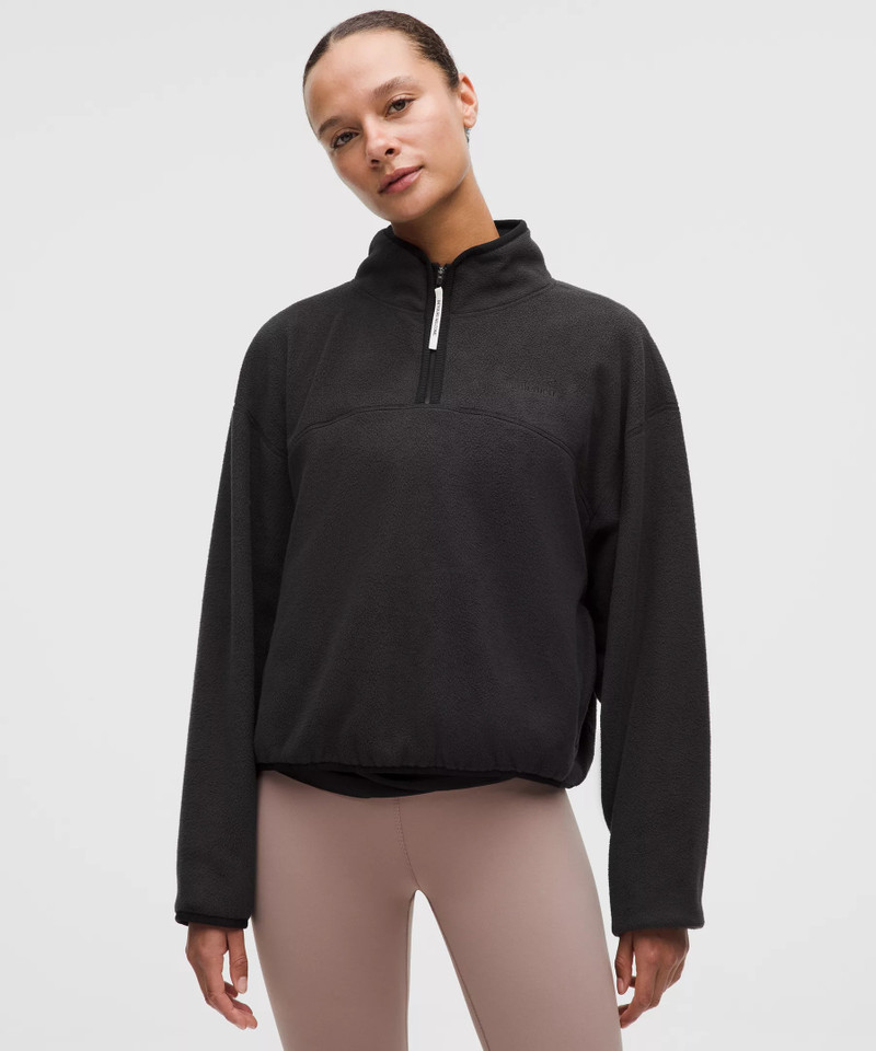 Tumbled Fleece Half-Zip Jacket 1