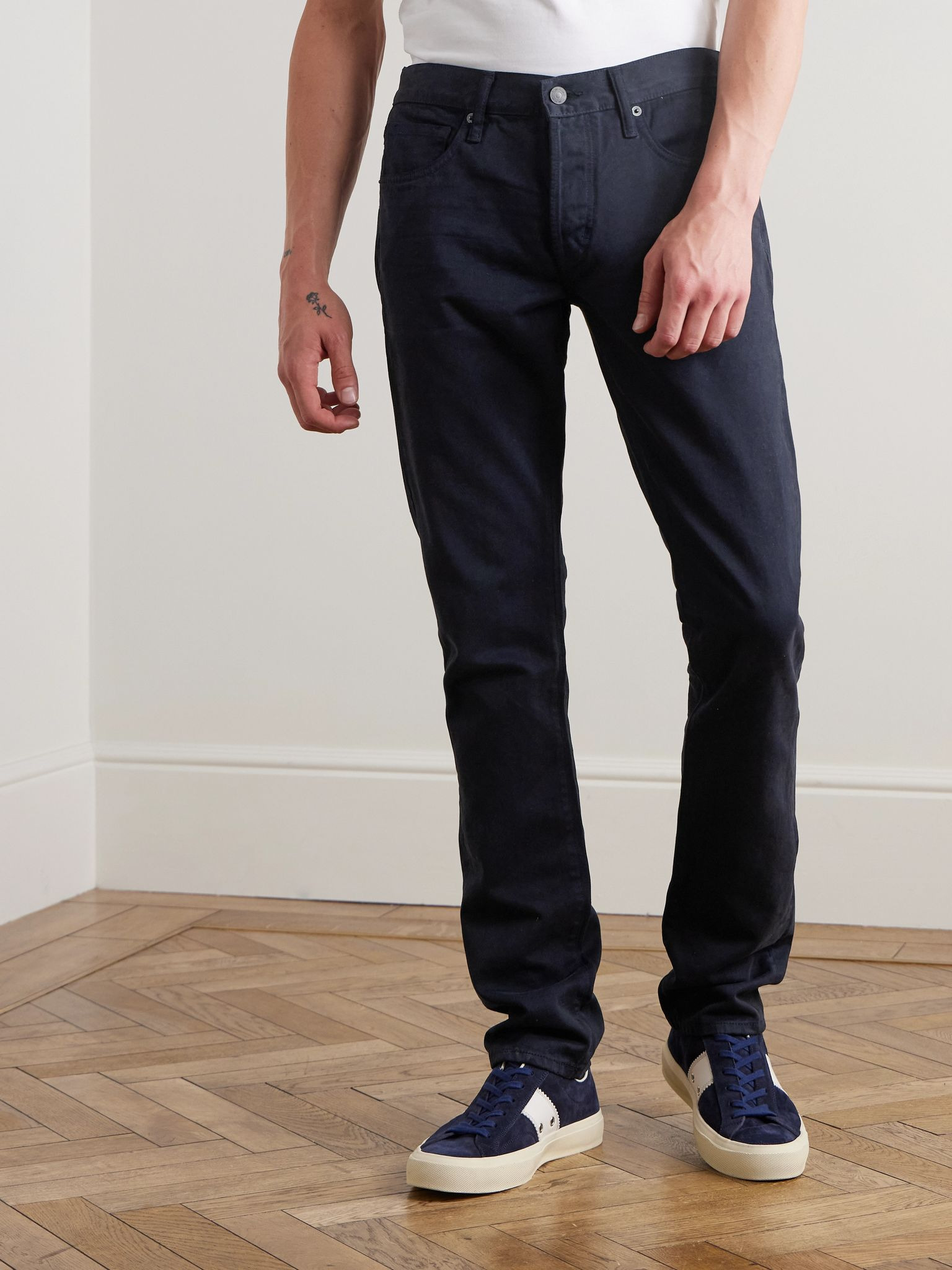 Slim-Fit Jeans Navy - 3