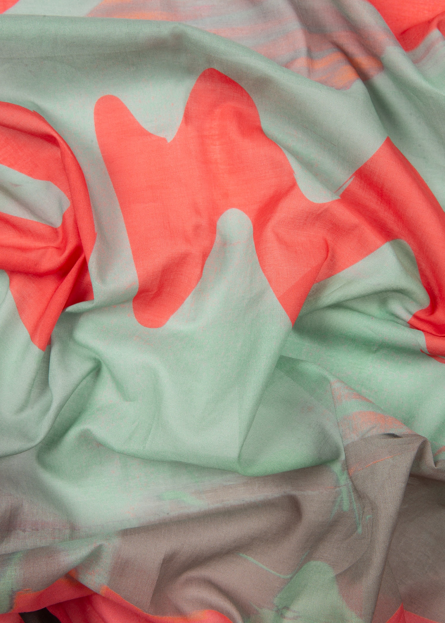 'Abstract Landscape' Cotton Scarf - 2