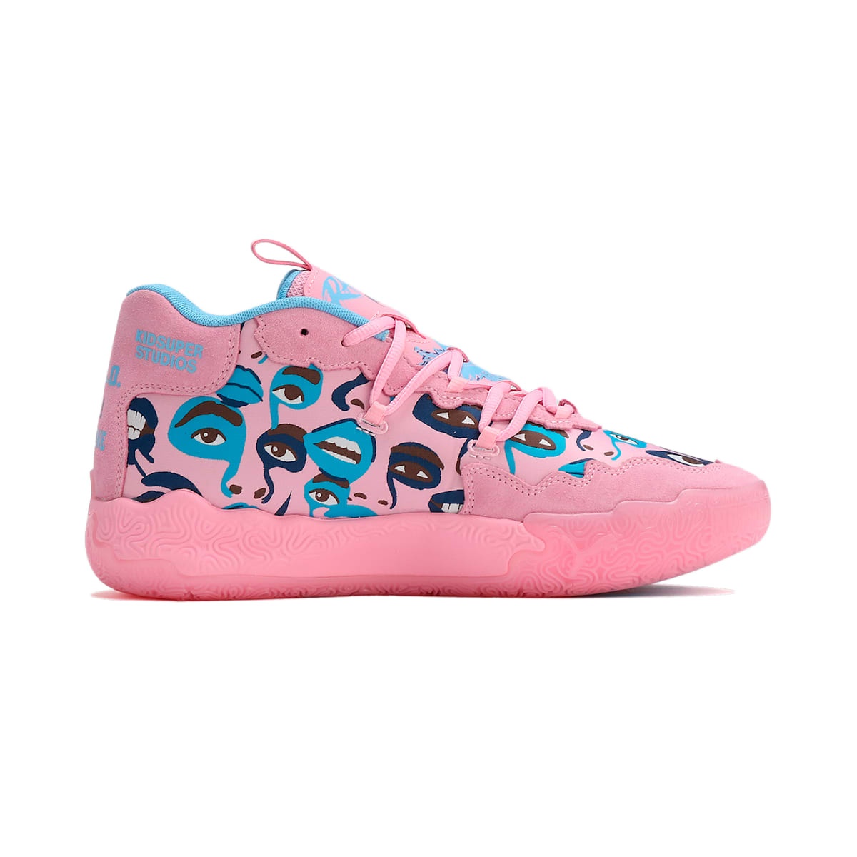 PUMA x Kid Super MB.03 'Pink Lilac Team Light Blue' 379328-01 - 4