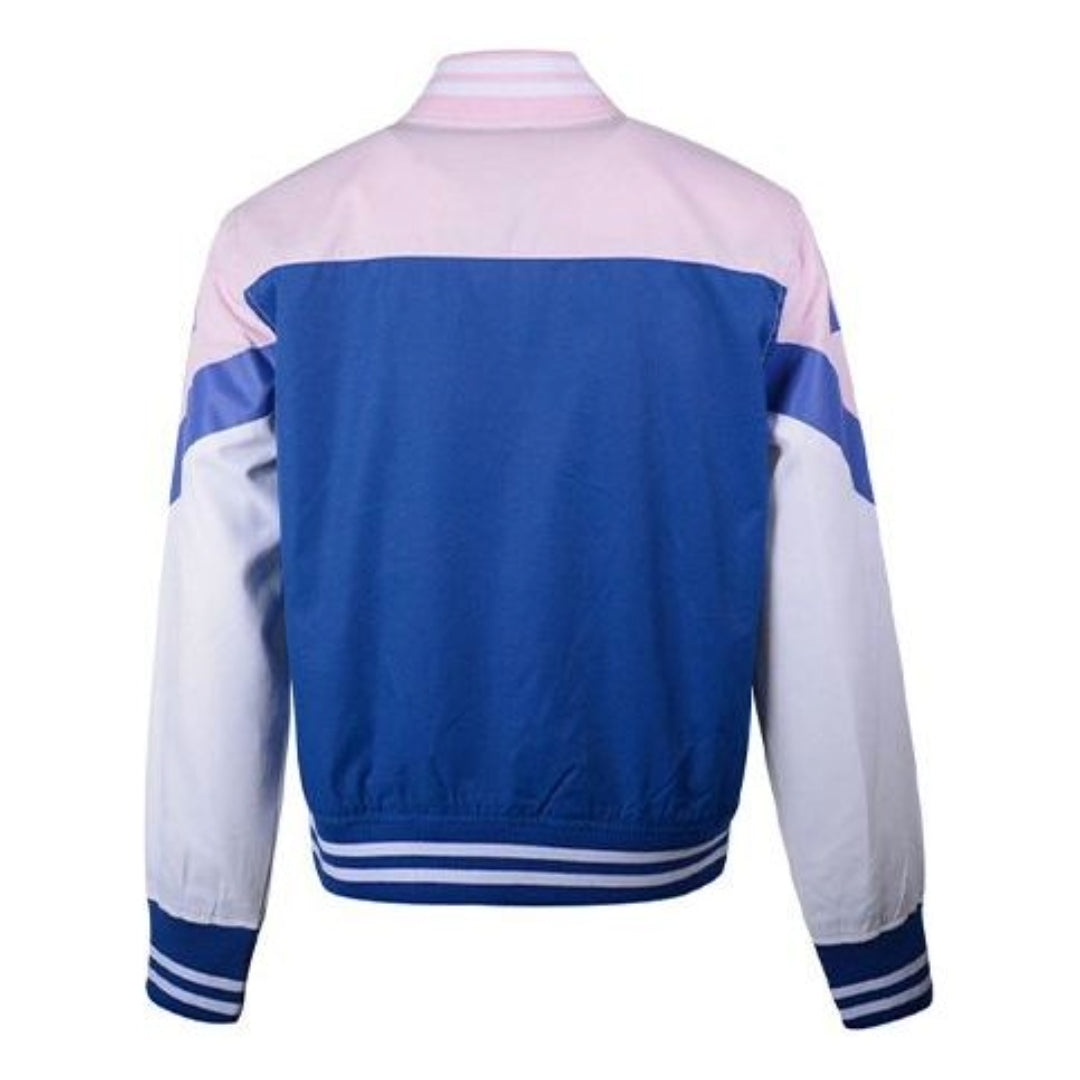 (WMNS) Converse Non-Padded Baseball Bomber 'Pink Blue White' 10017460-A01 - 2