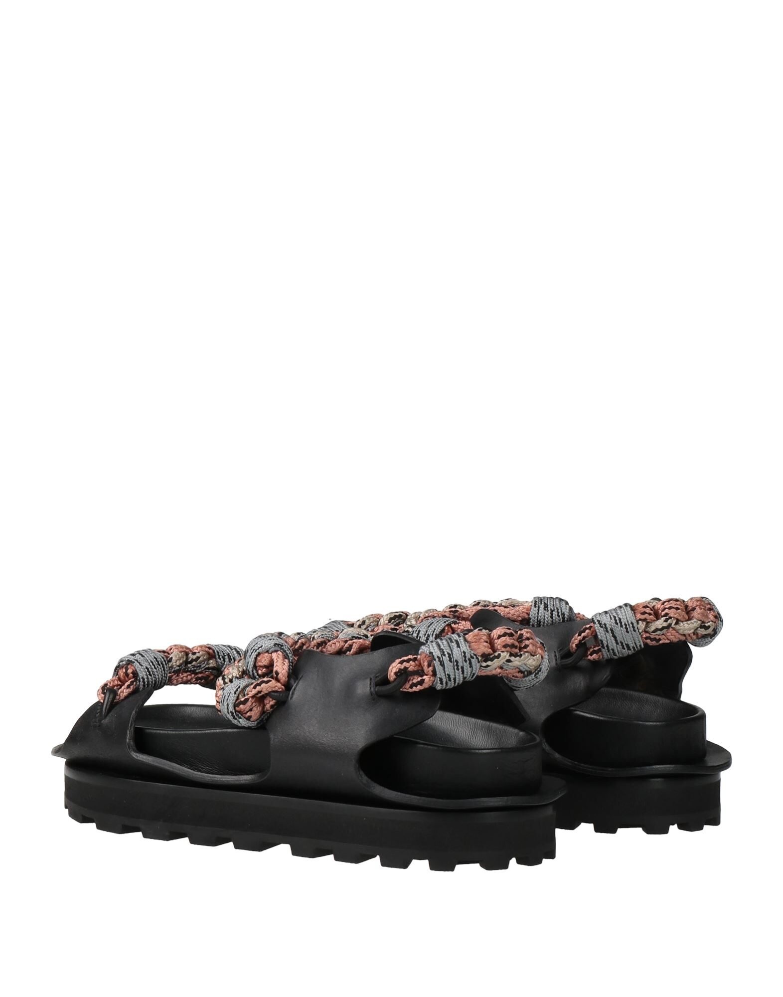 Black Women's Sandals - 3