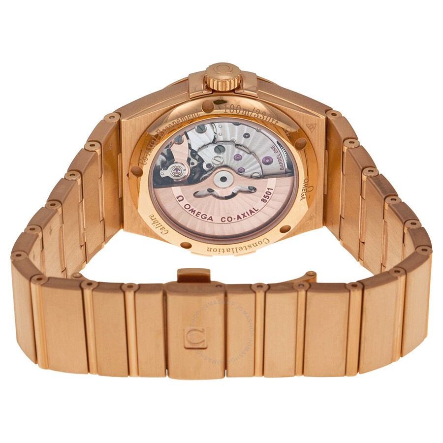 Omega Constellation Co-Axial Automatic Brown Dial Rose Gold Men's Watch 12350382163001 - 3