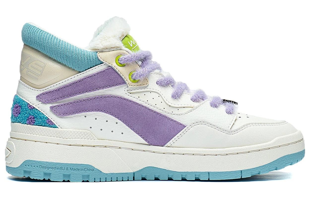 (WMNS) Li-Ning Superwave Mid x Monster University 'Blue Purple' AGCT224-3 - 3