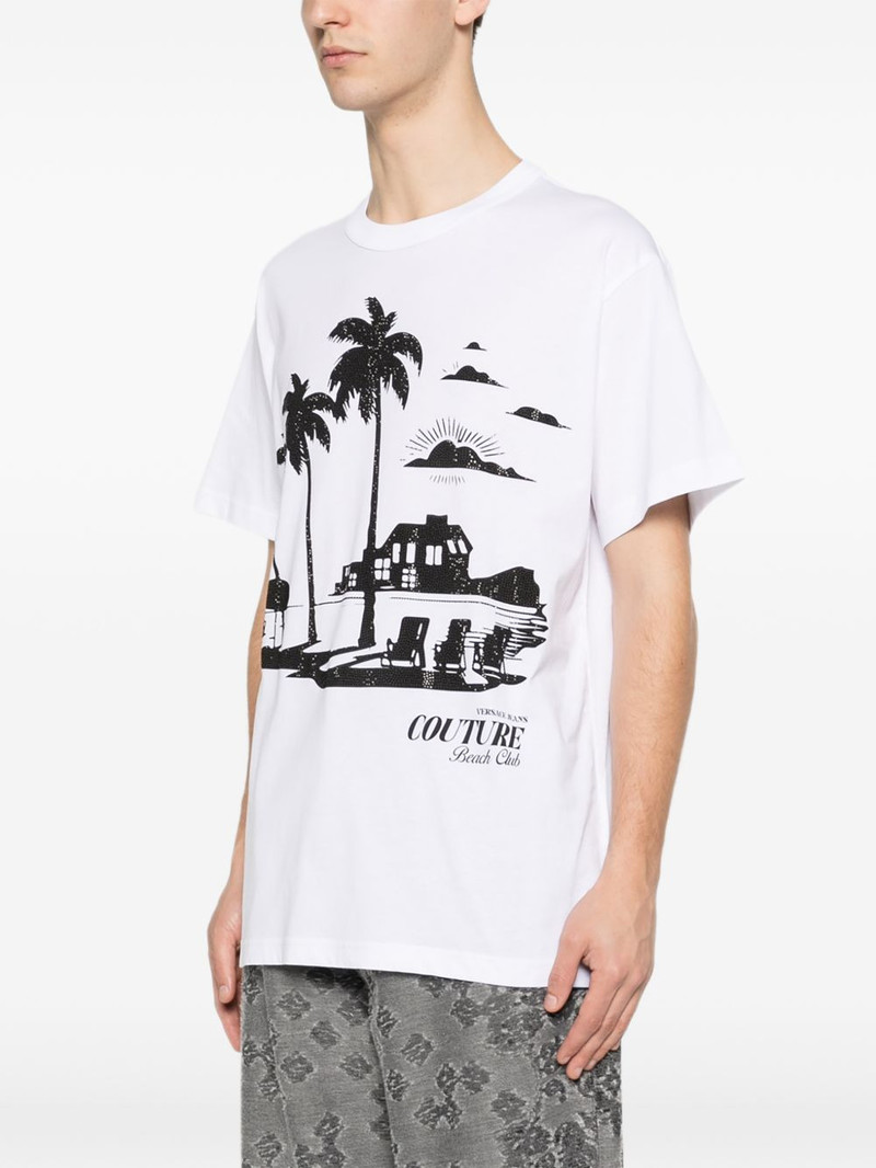 palm-graphic T-shirt 3