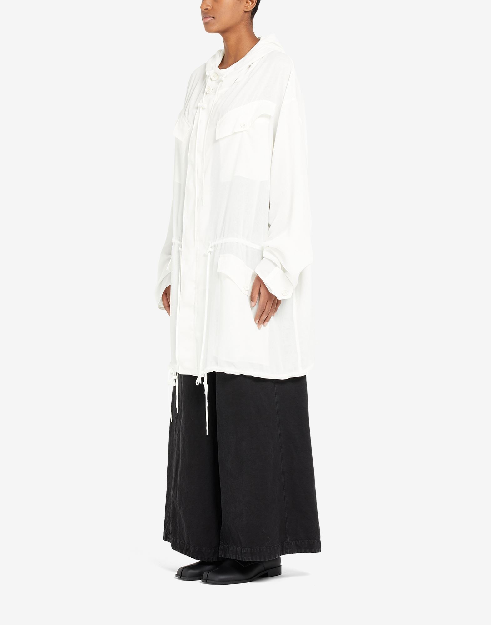 Parka belted dress - 5