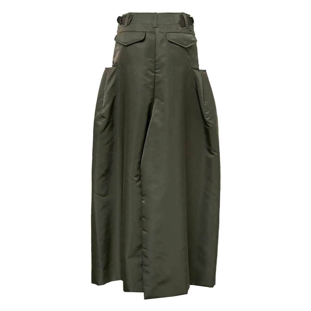 Nylon Twill Skirt - 2
