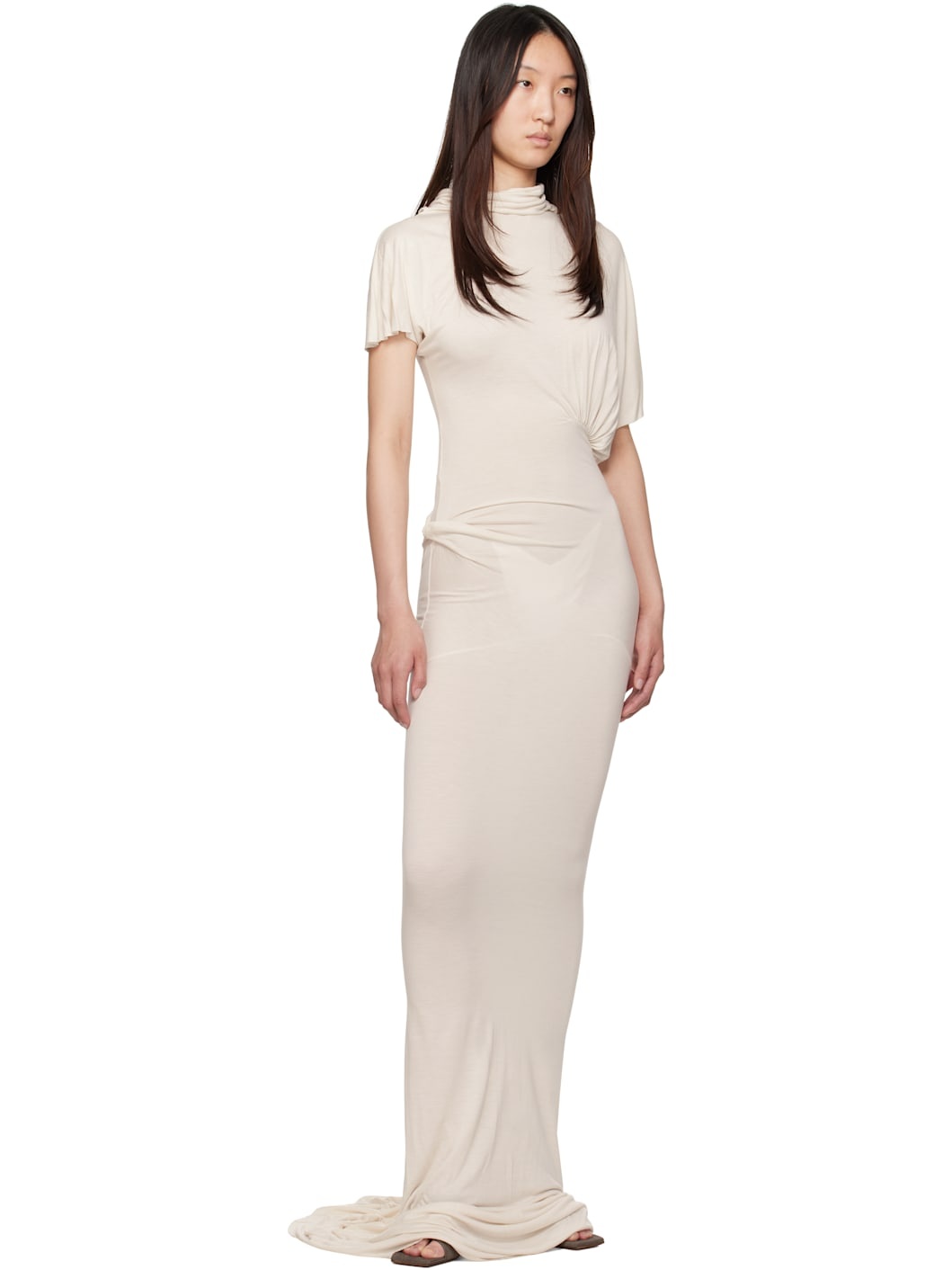 White Hollywood Lilith Maxi Dress - 4