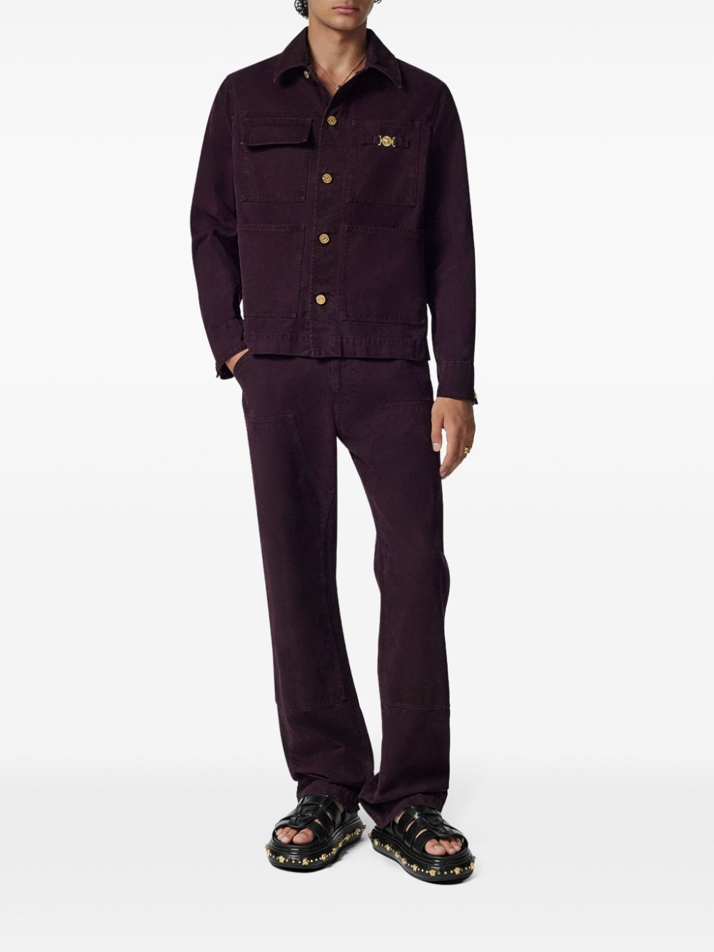 straight-leg trousers - 2