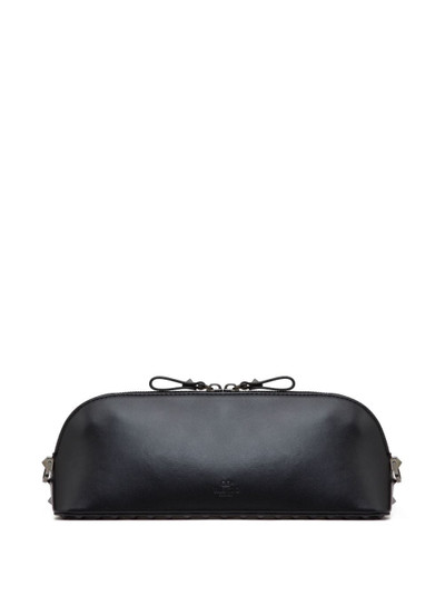Valentino Rockstud leather clutch bag outlook