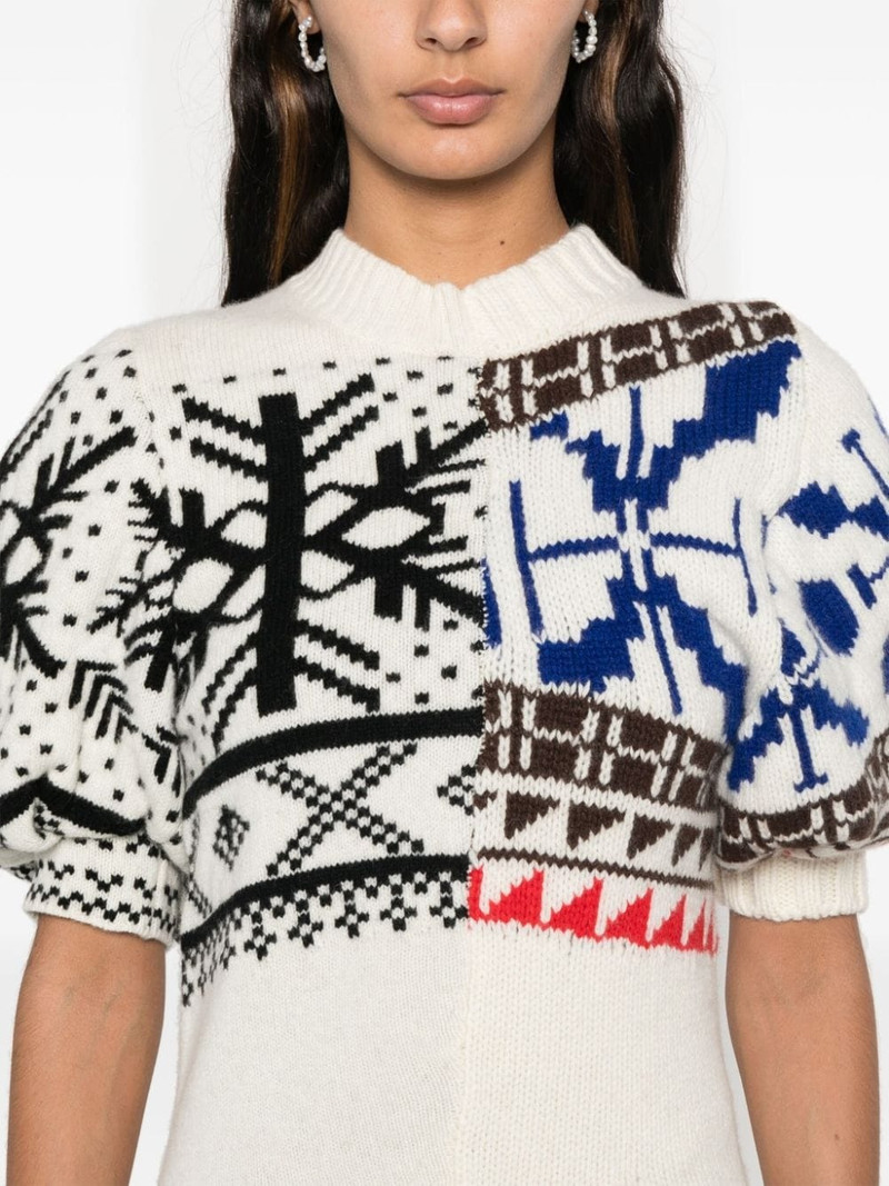 jacquard-pattern sweater 5