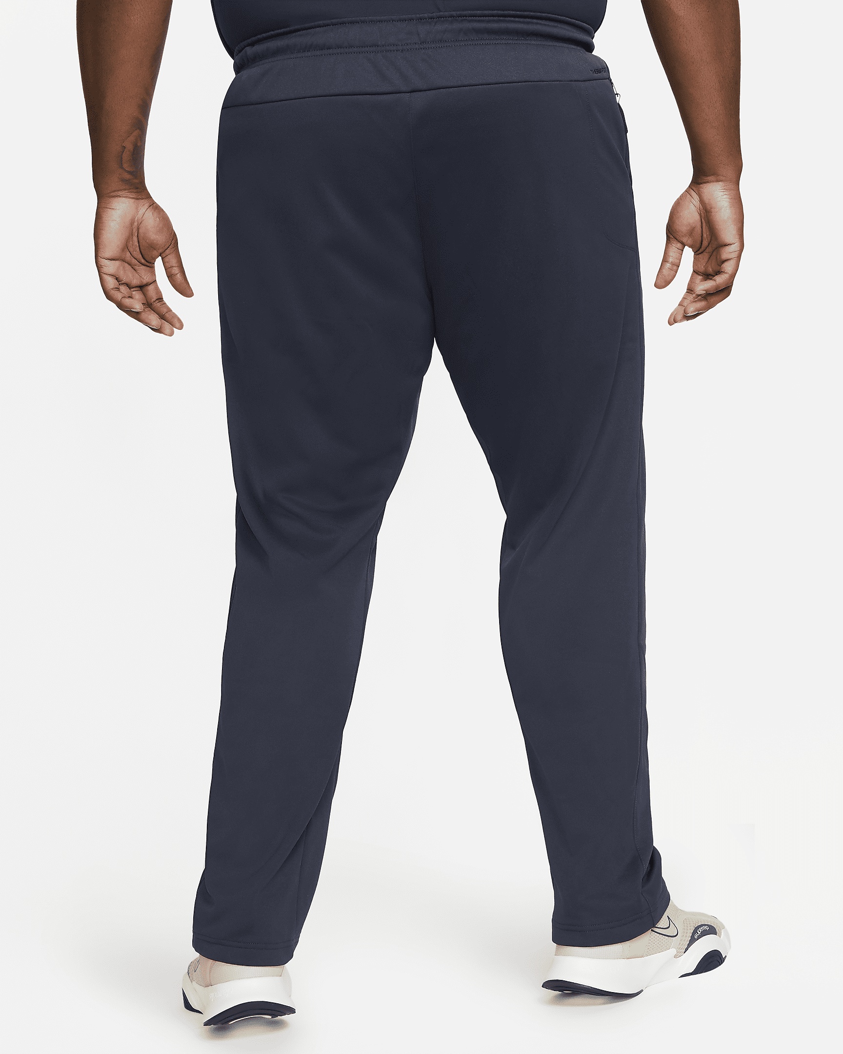 Nike Therma Men's Therma-FIT Open Hem Fitness Pants - 8