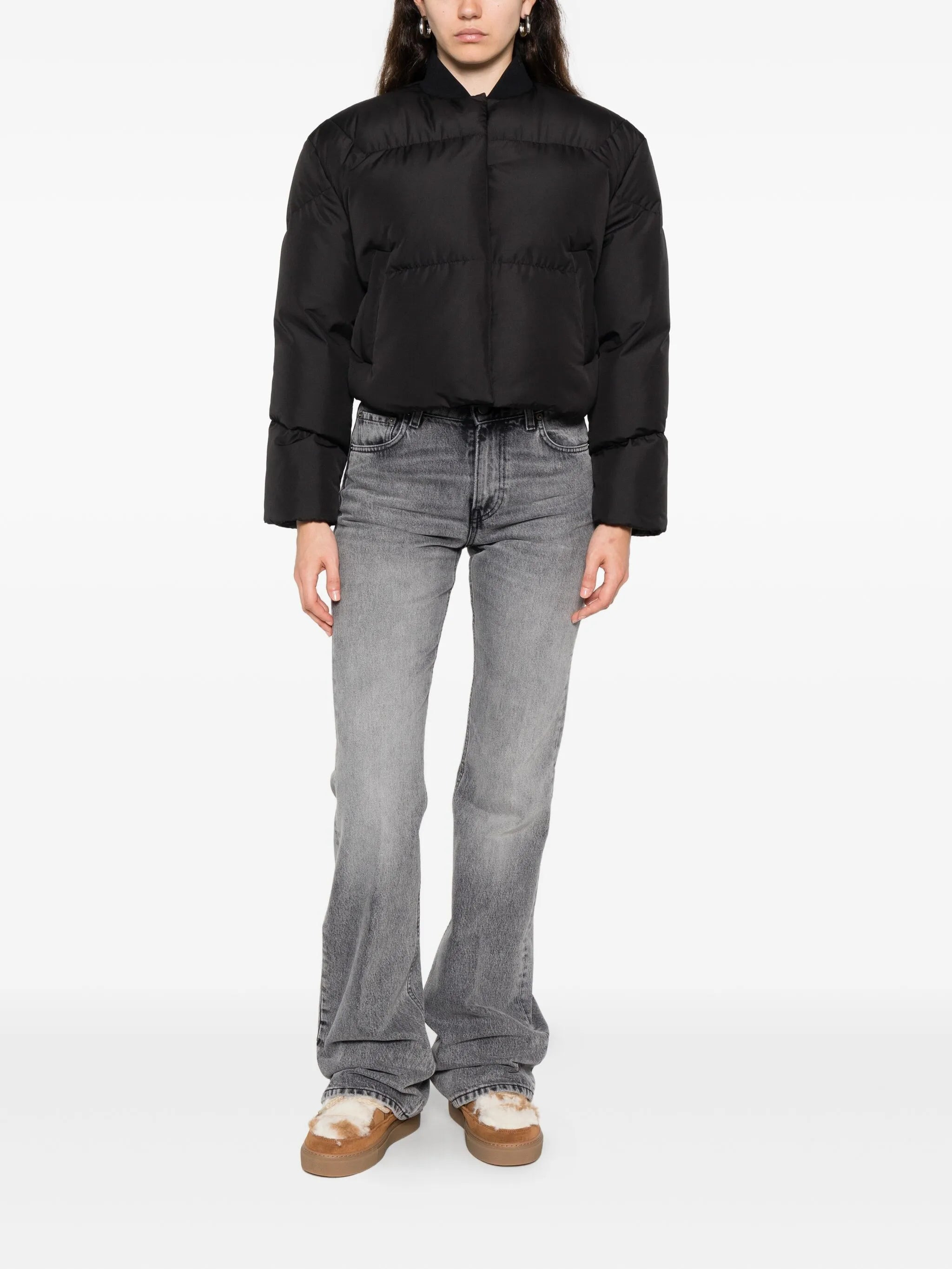Khrisjoy Quilted Bomber Jacket - 4