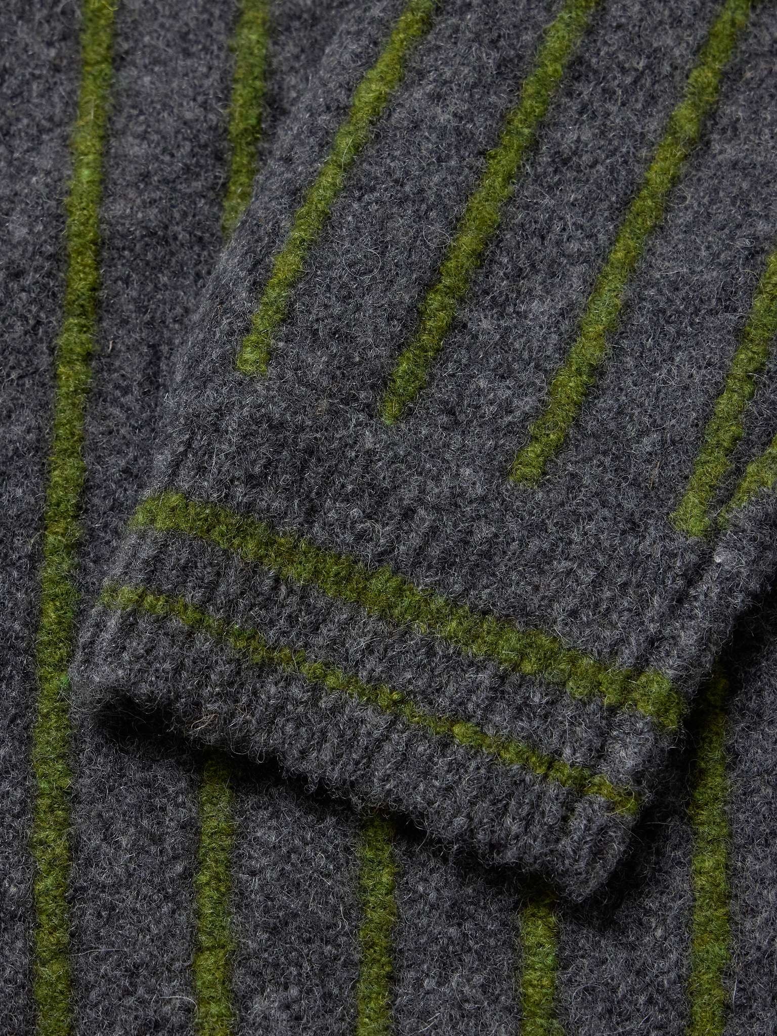 Darren 6683 Striped Wool-Blend Cardigan - 4