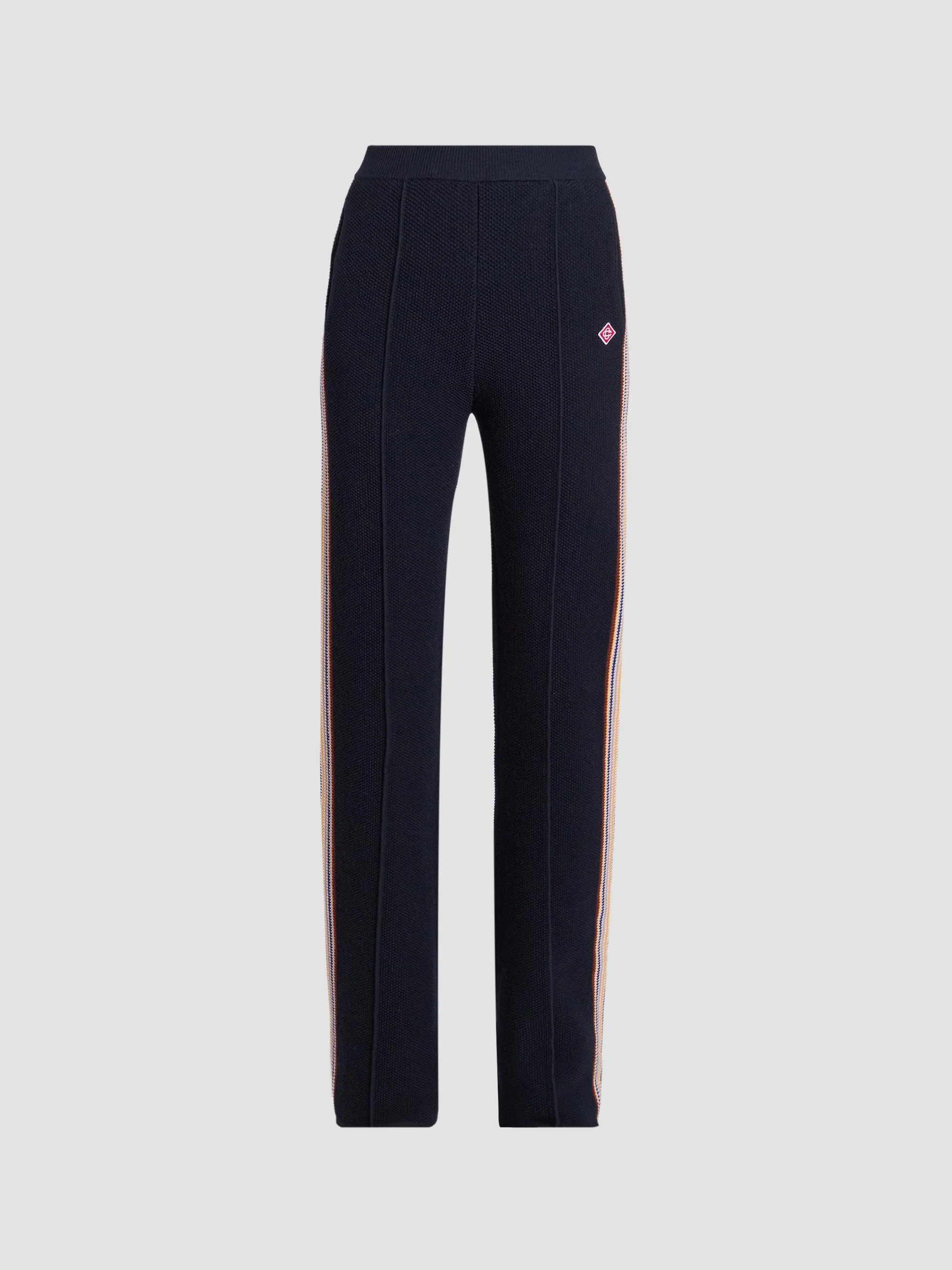 Women's Café Striped Cotton & Wool-Blend Trousers - Multi - 1