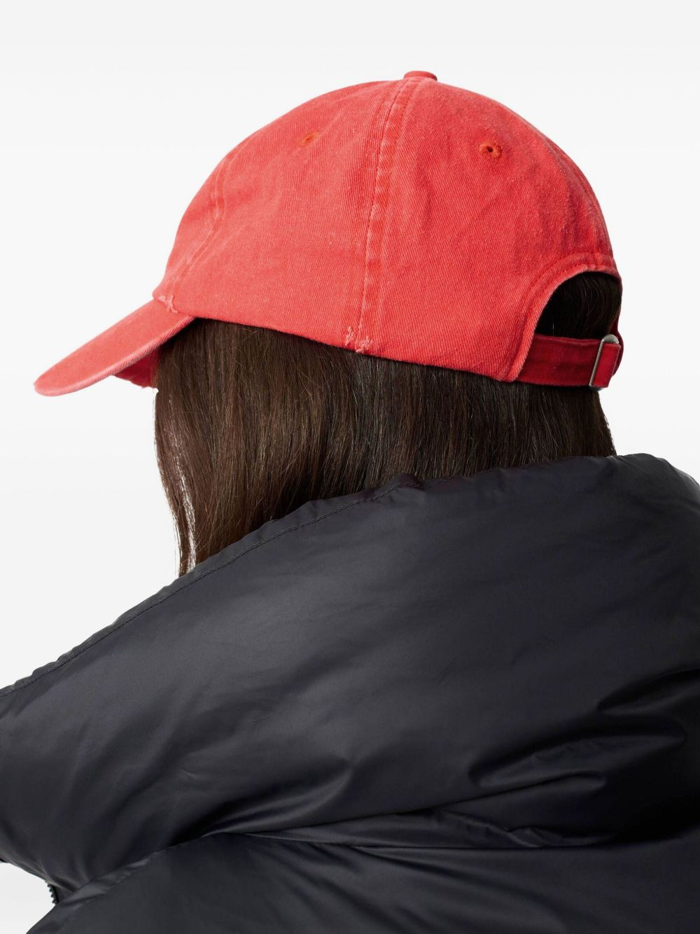 AA logo-embroidered distressed cap - 4