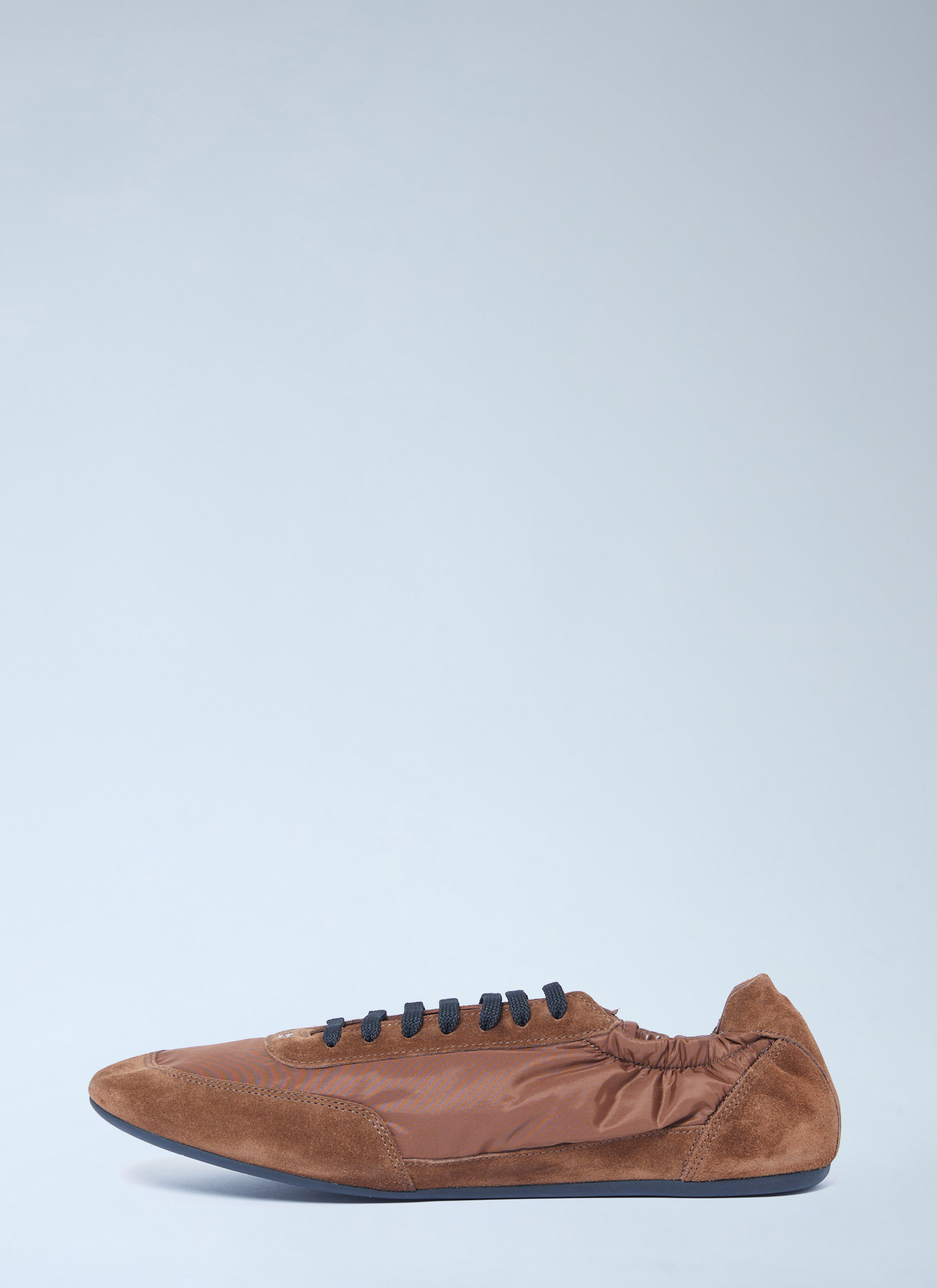 Collapse Re-Nylon And Suede Sneakers - 4