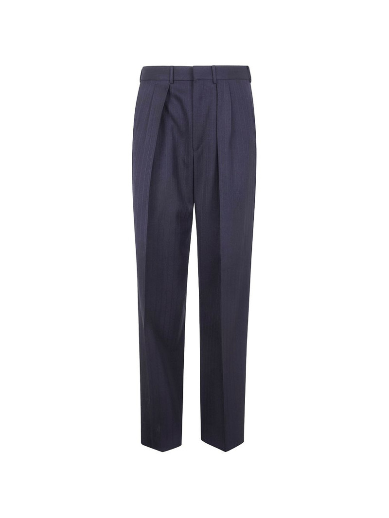 pinstripe tailored trousers 1