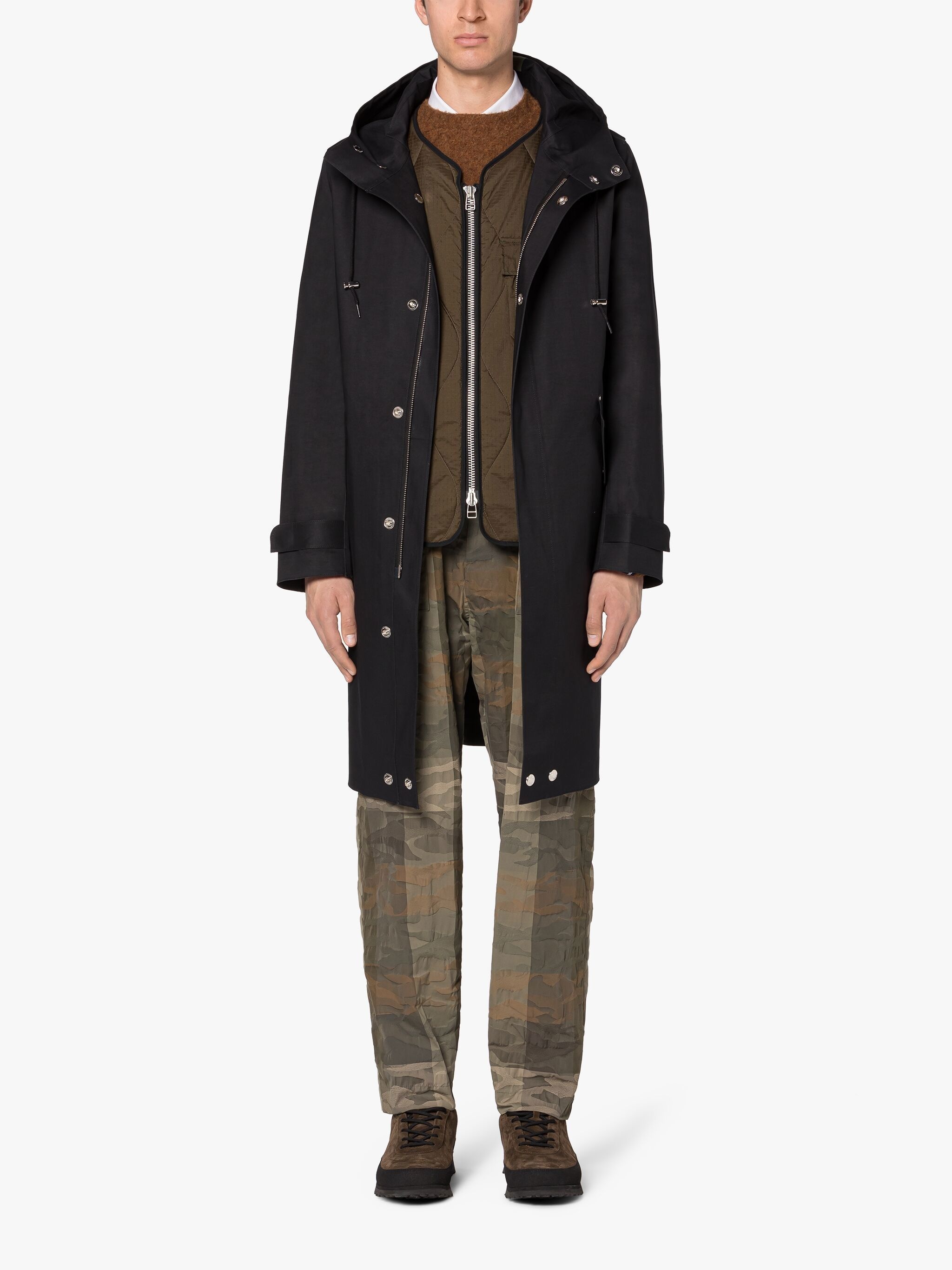CAPTAIN MILITARY CAMO COTTON & NYLON TROUSERS - 2